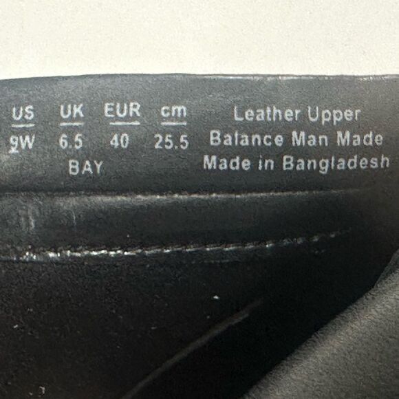 Naturalizer Bay Boots Womens 9W Black Leather Weatherproof Ankle Bootie New - Picture 14 of 16